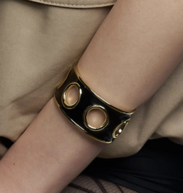 Bangle-Up Eyelet cuff