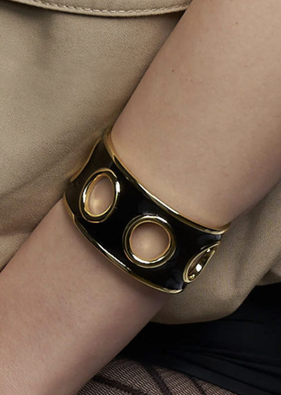 Bangle-Up Eyelet cuff