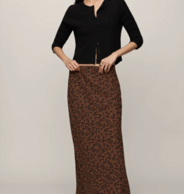 Z Supply Europa Leopard skirt