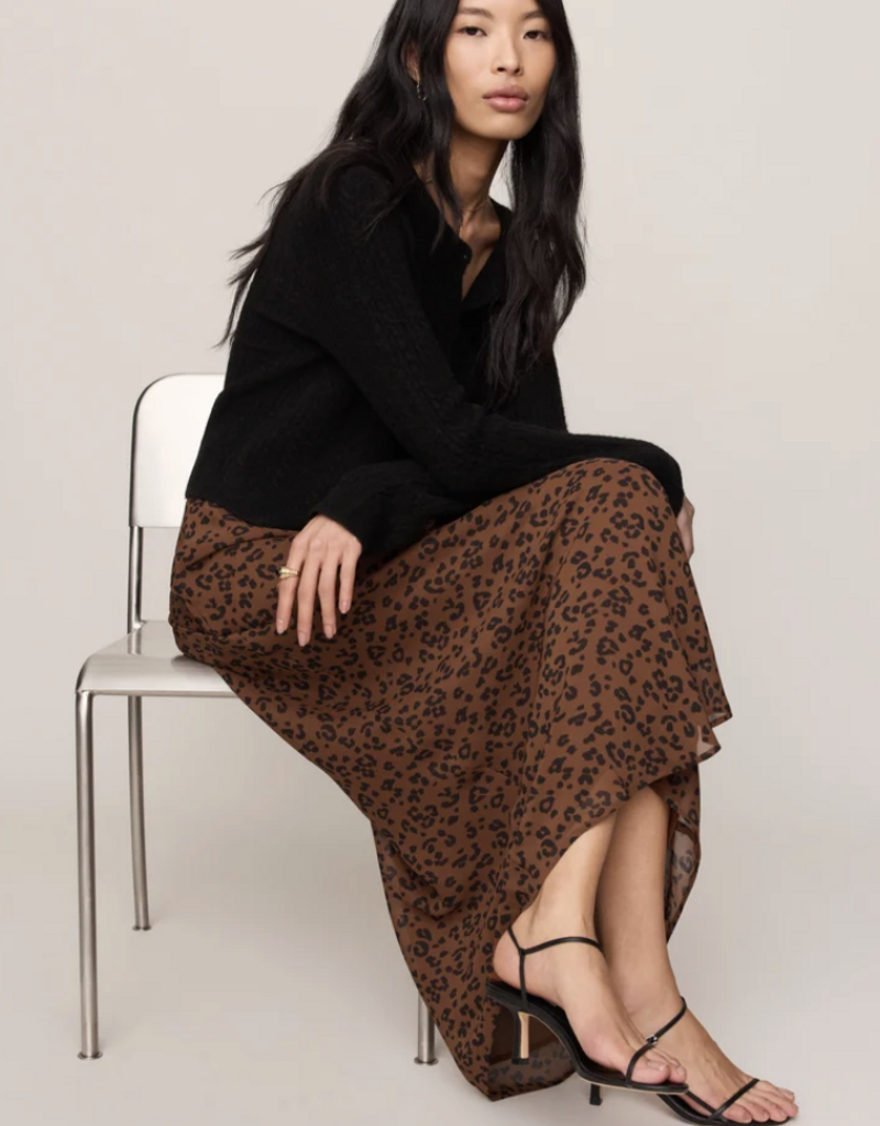 Z Supply Z Supply Europa Leopard skirt
