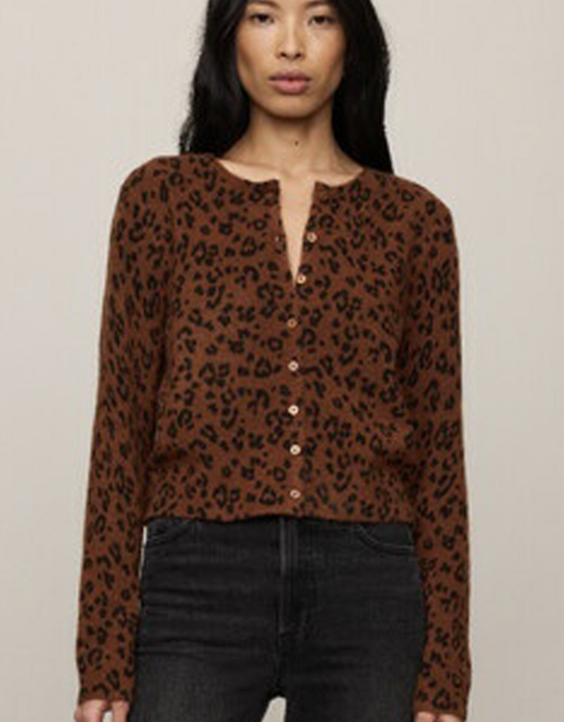 Z Supply Z Supply Medina Leopard cardi