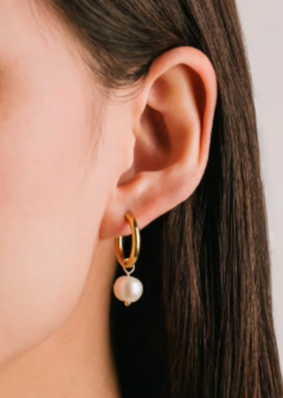 Lover's Tempo Oceane Pearl Hoop