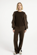 YaYa Yaya Swtr with Woven slv