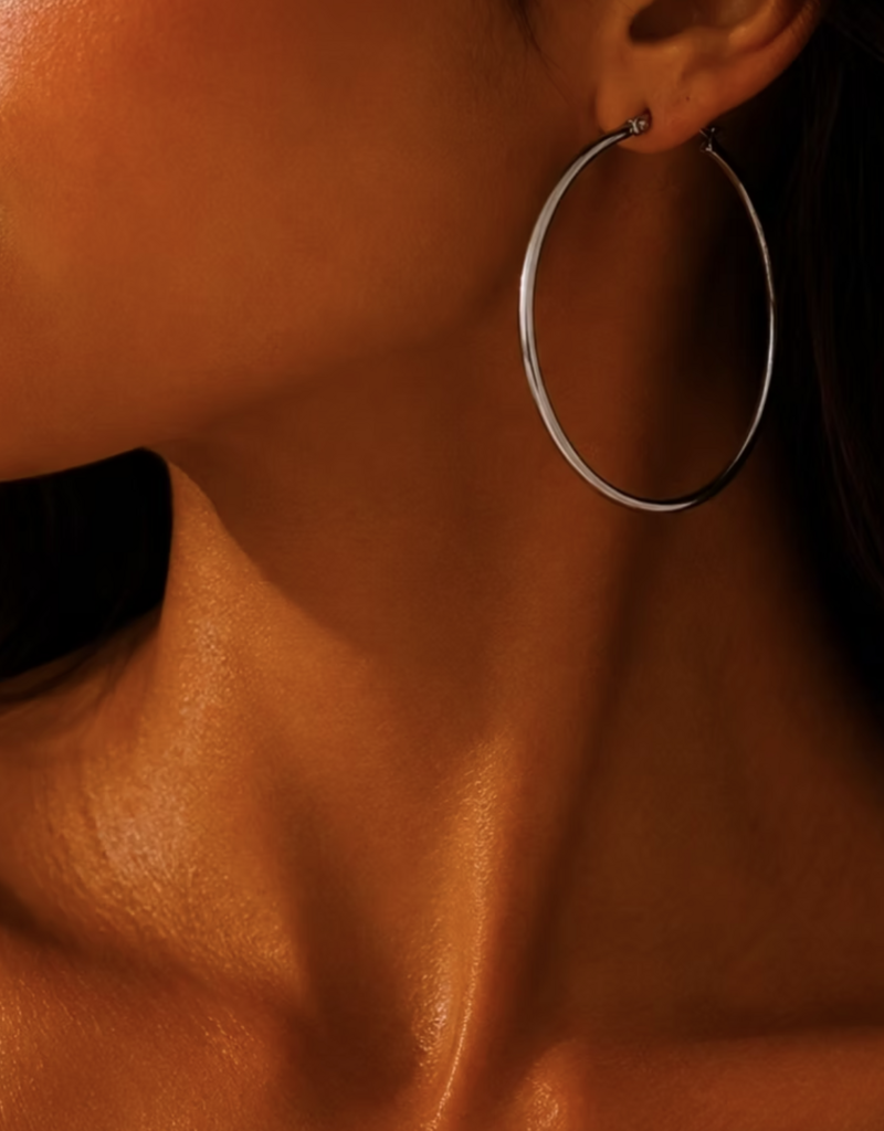 Alysha James Alysha James Oversized Hoops