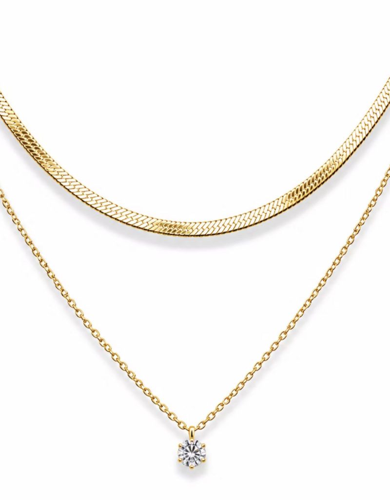 Alysha James Alysha James Herringbone Zircon layered