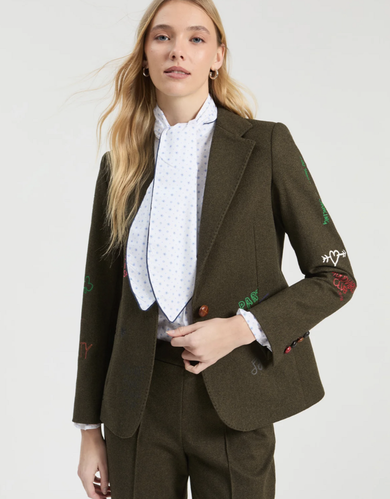 Vilagallo Vilagallo Helen graffiti blazer