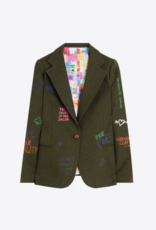 Vilagallo Vilagallo Helen graffiti blazer