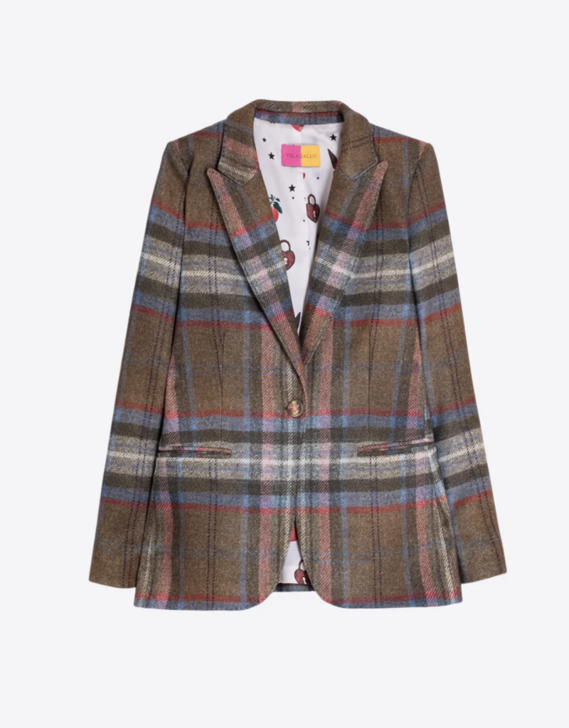 Vilagallo Vilagallo Heather blazer