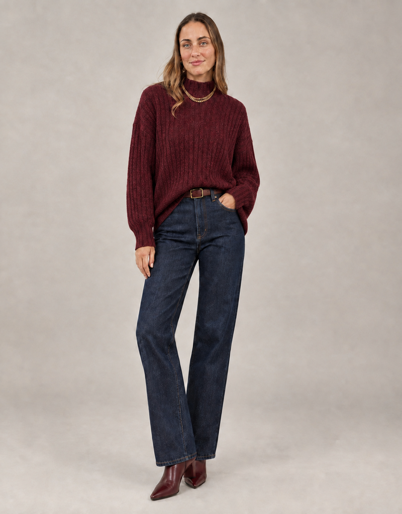 Sanctuary Sanctuary Kacy ribbed swtr