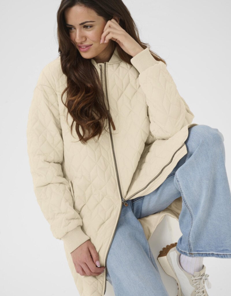 Kaffe Kaffe Lelia long Quilted jkt