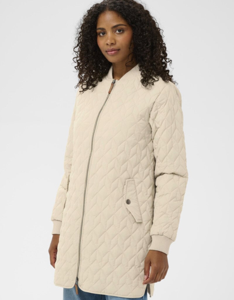 Kaffe Kaffe Lelia long Quilted jkt