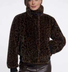Rino & Pelle Ambra Leopard jckt