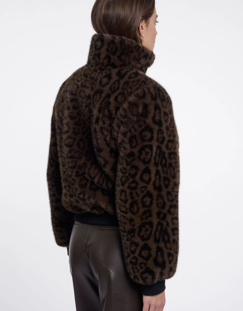 Rino & Pelle Rino Ambra Leopard jckt