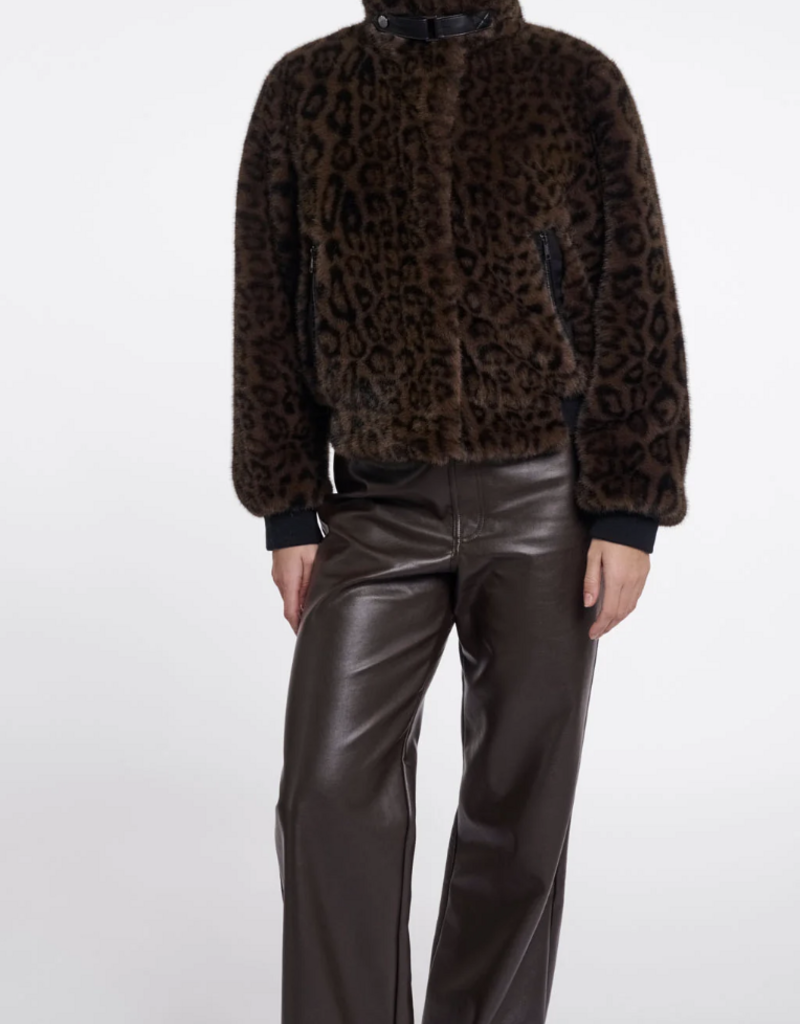 Rino & Pelle Rino Ambra Leopard jckt
