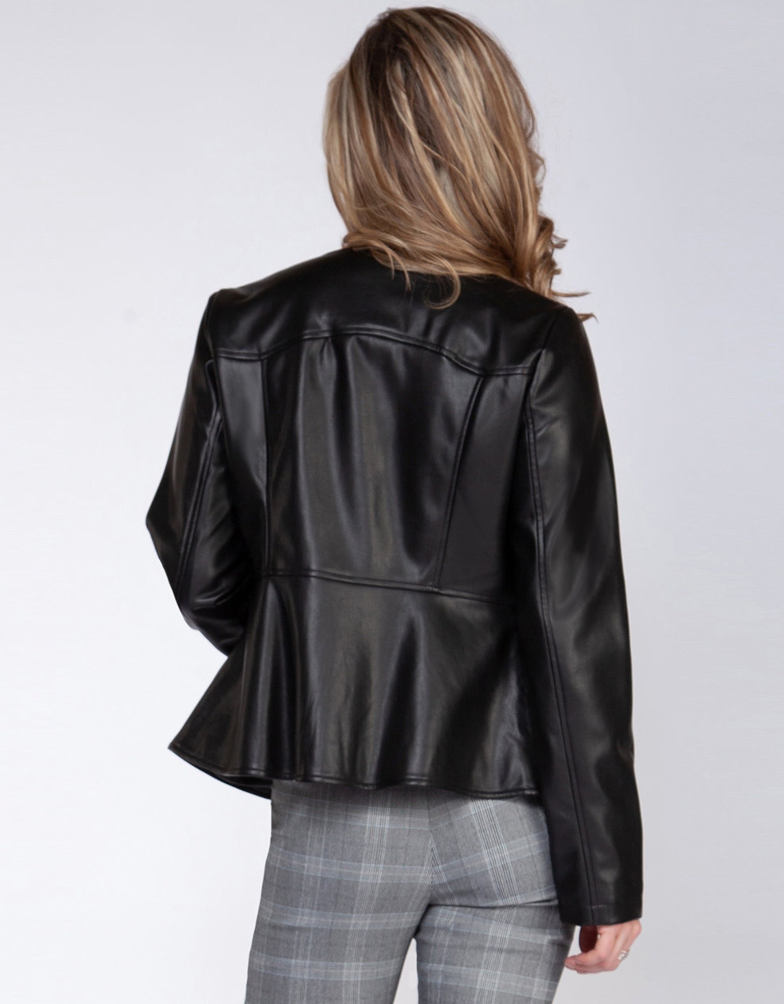 Black Tape 1629259 Faux Leather Jacket