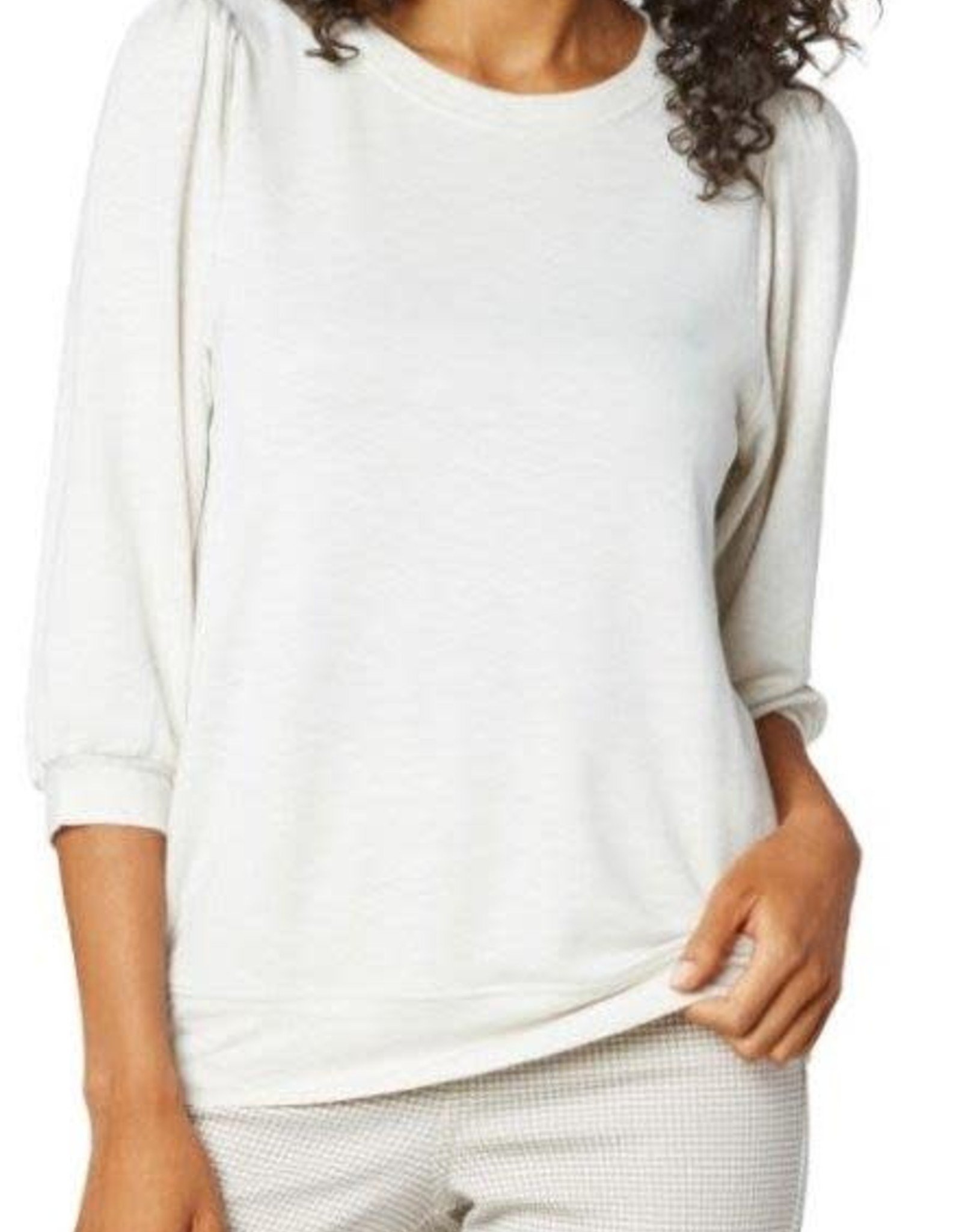 Liverpool LM8388KN5 Puffed Sleeve Knit Top