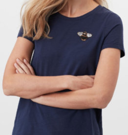 Joules Carley Classic Crew Bee Tee