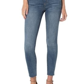 Liverpool Gia Glider™ Ankle Skinny with Cut Hem Eco - LM2444EP