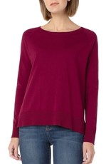 Liverpool Raglan Sweater with Side Slits - LM8397SW2
