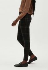 Up Pants Belfast Ponte Basic Slim Pants Plaid - 67356