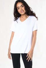 Terrera Harper Drop Shoulder V-Neck Tee - 5832