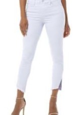 Liverpool Abby Crop Skinny Pants with Scallop Hem, 26" Inseam - LM7193