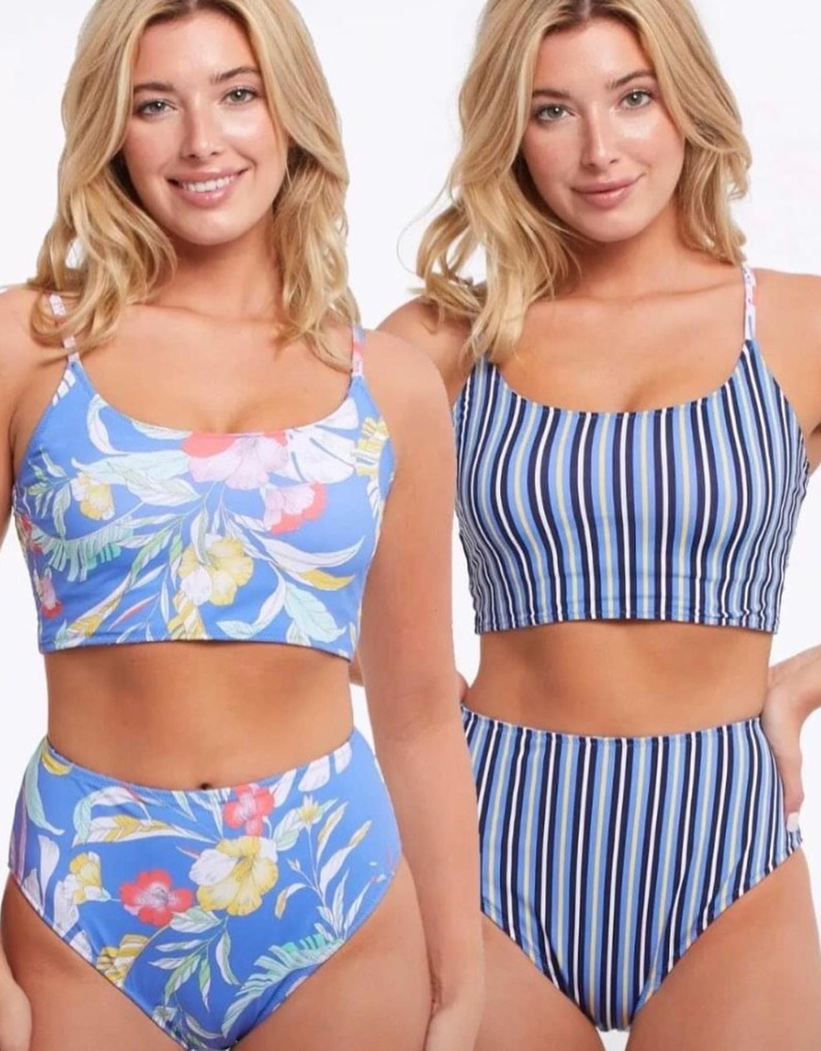 TFW high waist bikini bottom Printed Women Swimsuit - Buy TFW high