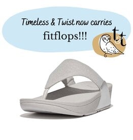 FitFlop FZ8  LULU Shimmer Lux Toe Post