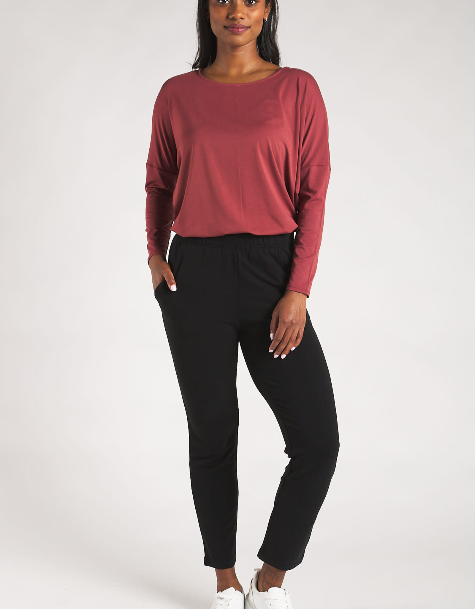 5704 Bridget Dolman Top - Timeless & Twist Inc.