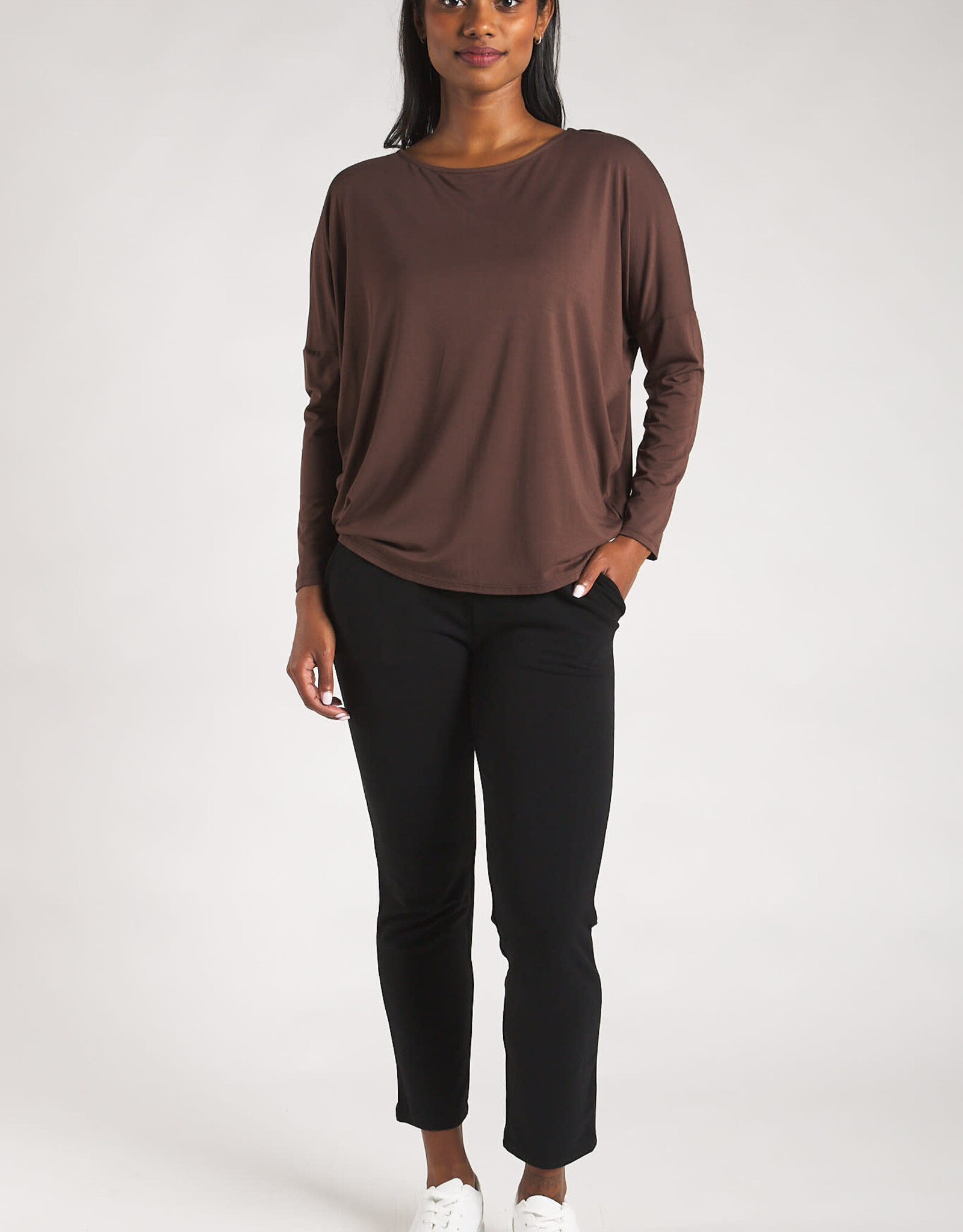 5704 Bridget Dolman Top - Timeless & Twist Inc.