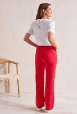 Tribal 17600 Fly Front Pants Poppy Red