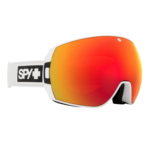 Spy SPY Legacy Matte White-HD Plus Bronze w/ Red Spectra Mirror HD Plus LL Yellow w/Green Spectra Mirror