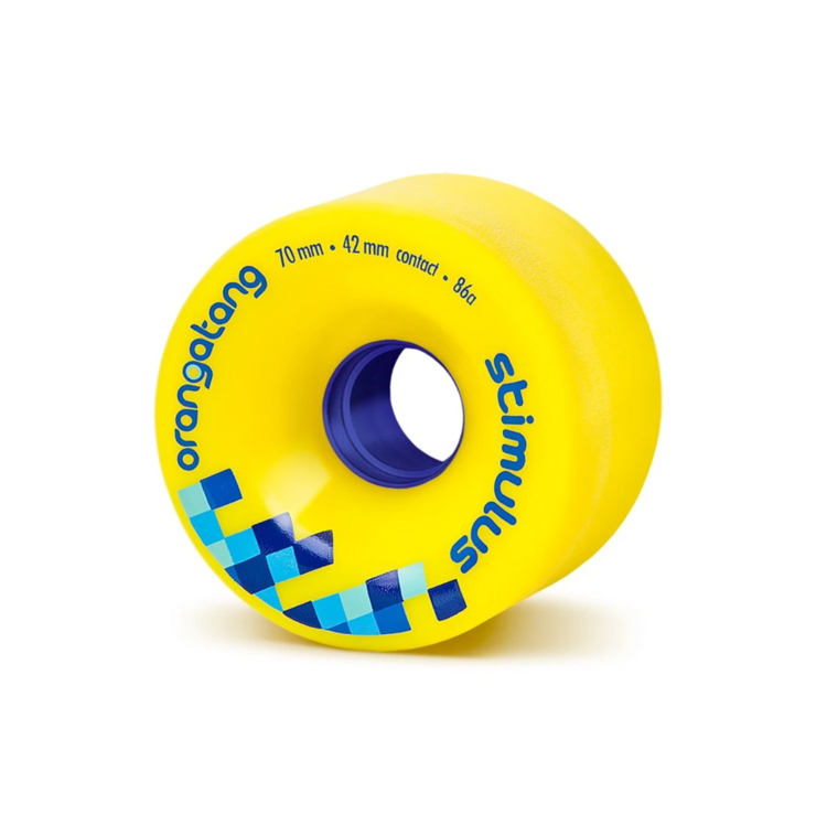Orangatang ORANGATANG WHEELS STIMULUS YELLOW 86A 70MM