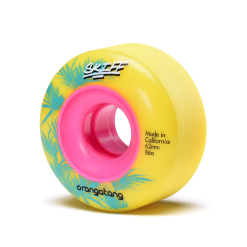 Orangatang ORANGATANG WHEELS SKIFFS YELLOW 86A 62MM