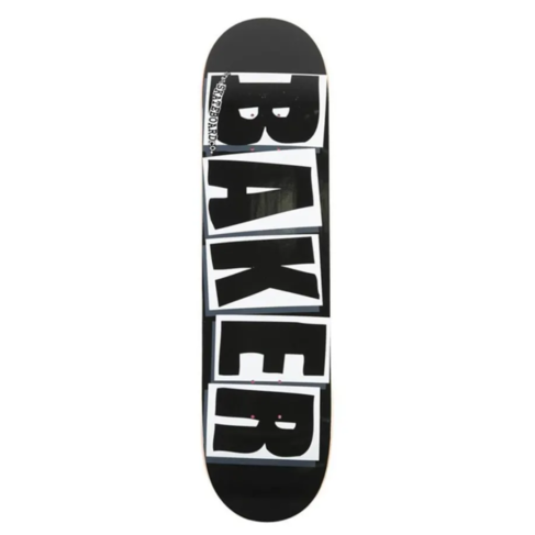 Baker BAKER BRAND LOGO BLACK/WHITE DECK 8.25