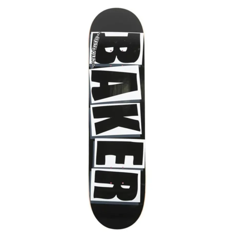 Baker BAKER BRAND LOGO BLACK/WHITE DECK 8.25