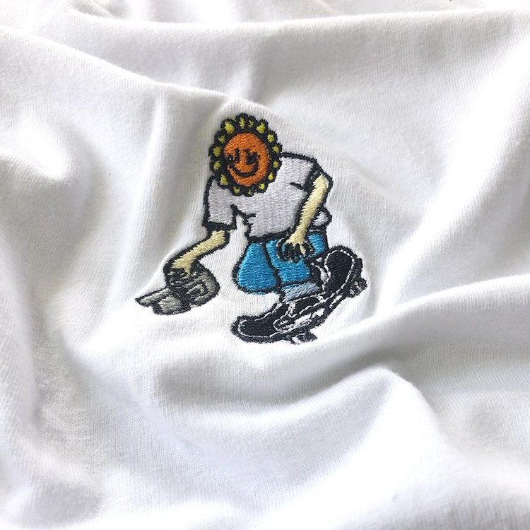 TELEVISISTAR TELEVISISTAR  Sunflower Filmer T-Shirt White