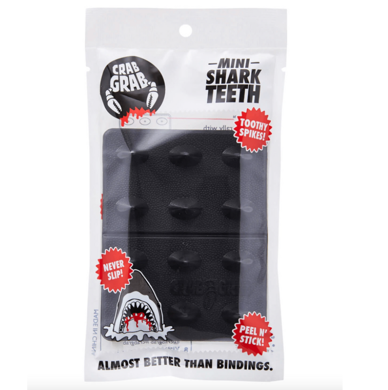 CRAB GRAB MINI SHARK TEETH TRACTION BLACK Industry Skate & Snow