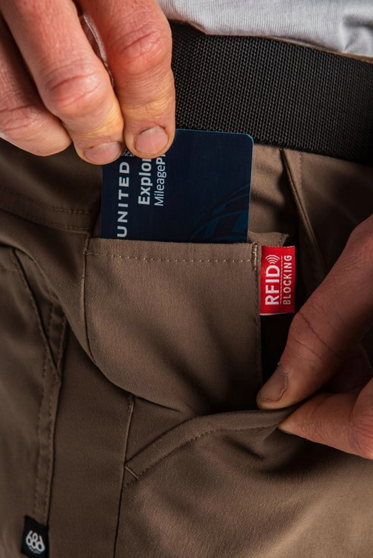 686 686 EVERYWHERE PANT RELAXED FIT BLACK