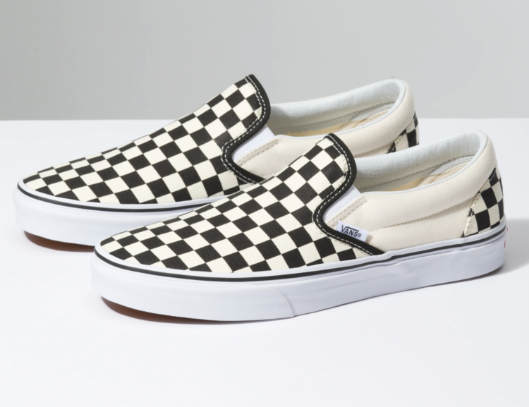 Vans VANS UA CLASSIC SLIP-ON CHECKERBOARD BLACK/WHITE