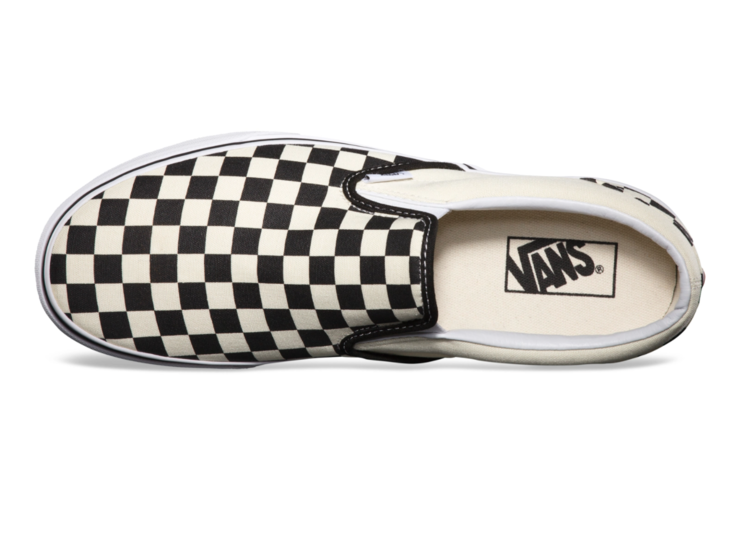 Vans VANS UA CLASSIC SLIP-ON CHECKERBOARD BLACK/WHITE