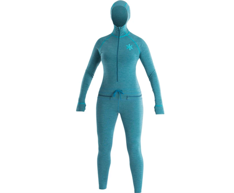 Airblaster Airblaster Wmns Merino Ninja Suit-Ocean