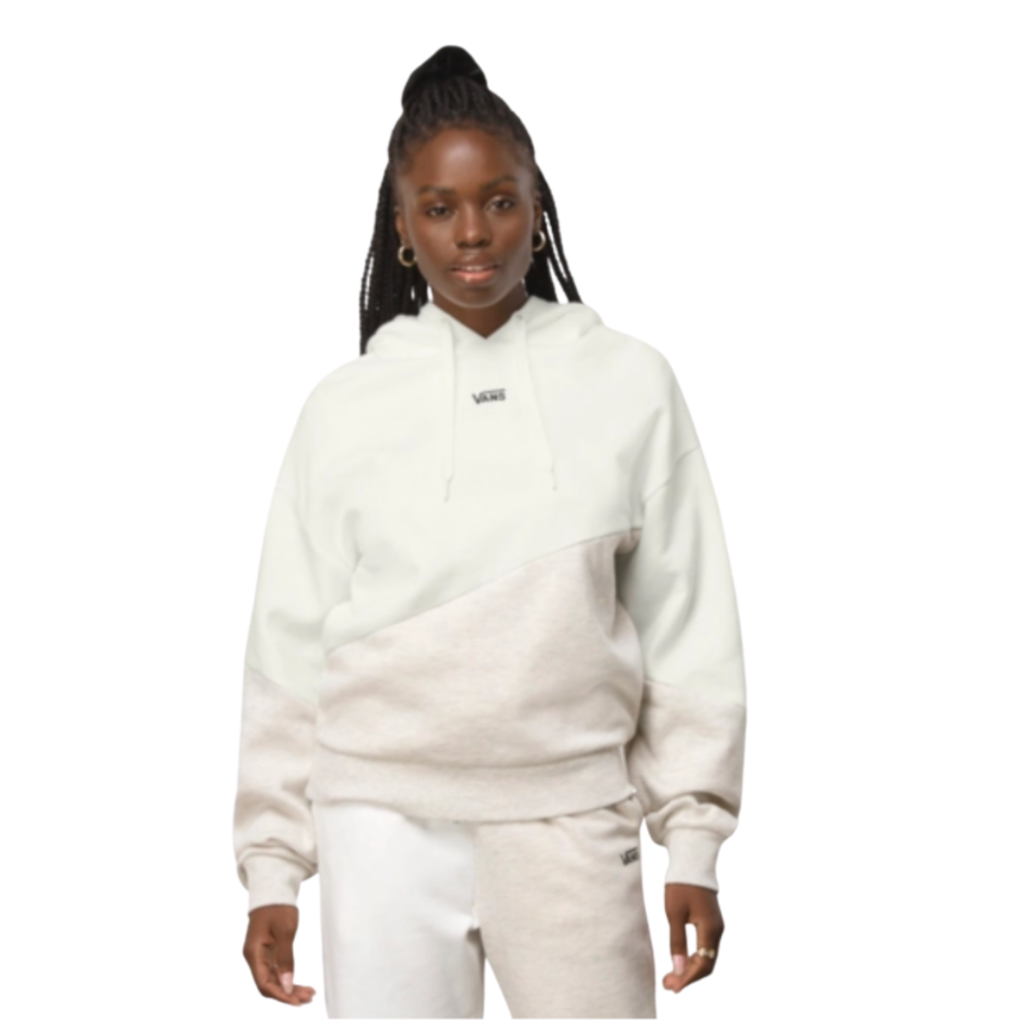 Vans pullover best sale hoodie white
