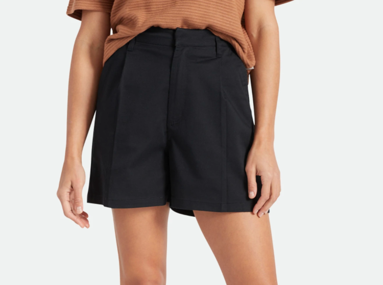 Brixton Brixton Victory Trouser Short Black