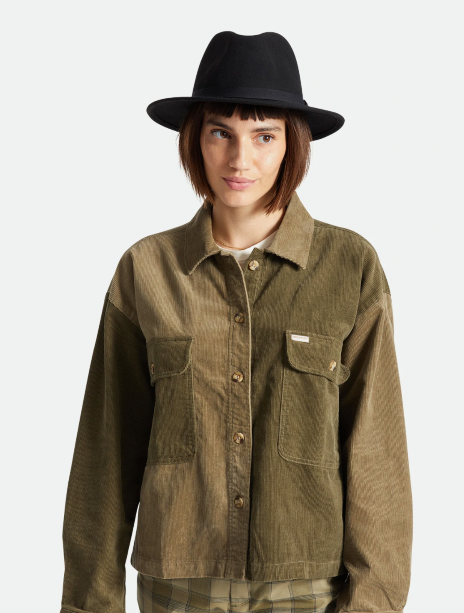 Brixton MESSER PACKABLE FEDORA 