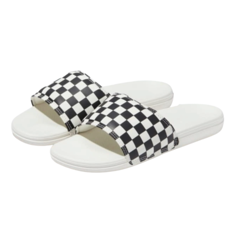 Vans Vans W LA COSTA SLIDE-ON (R6R) (CHECKERBOARD) BLACK/MARS