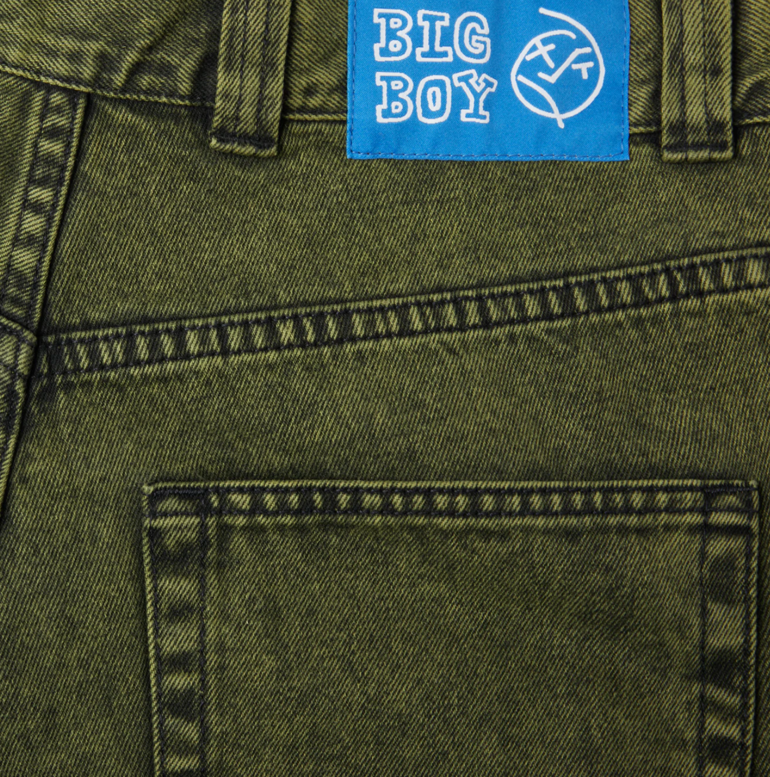 Polar POLAR BIG BOY DENIM GREEN BLACK
