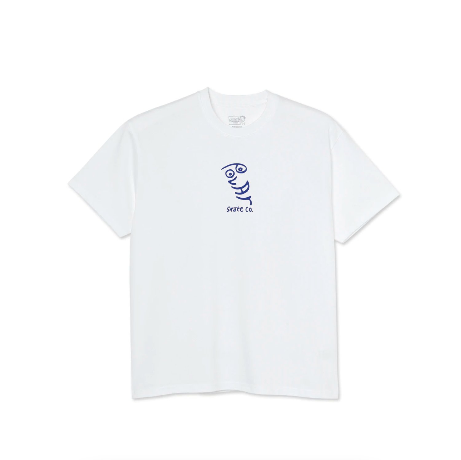 Polar Skate Co. Face Tee White