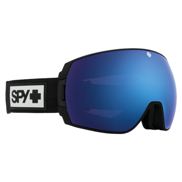 Spy SPY Legacy SE Matte Black Happy Rose with Dark Blue Spectra Mirror Happy LL Gray Green with Red Spectra Mirror