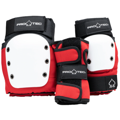 Pro-Tec PRO-TEC JR 3 PACK PAD SET RED/WHITE/BLACK